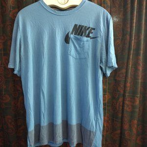 Nike Lenticular Futura Blue T-Shirt Size XL